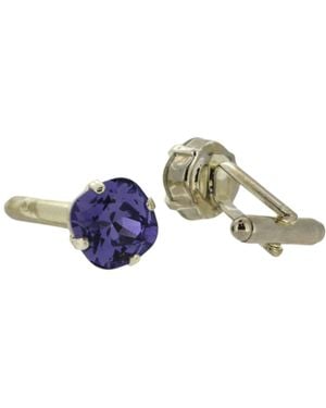 Vickisarge The Stud Cufflink - Metallic