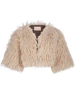 Love and Nostalgia Neutrals Little Fur Coat - Natural