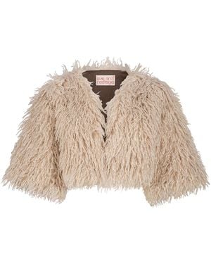 Love and Nostalgia Neutrals Little Fur Coat - Natural