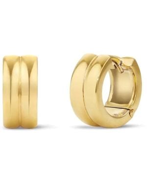 Dinny Hall Iceni Warrior Huggie Hoops - Metallic