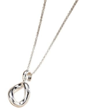 Posh Totty Designs Organic Drop Pendant Necklace - Metallic