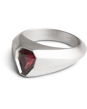 Kasun Signet Ring - Metallic