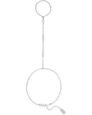 SET & STONES Cyrus Hand Chain - White