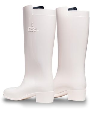 Izsel Classic Rain Boot - White