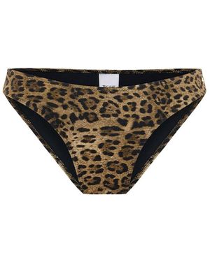 Pcfg The Solar Reflections V-Cut Bikini Bottom - Black
