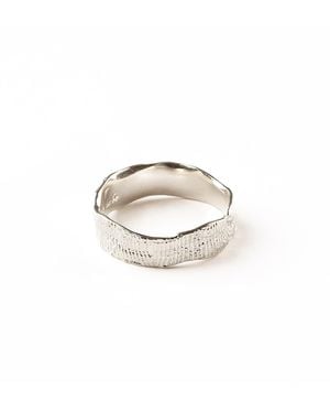 Sarahbijoux Large Reef Ring - Metallic