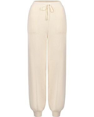 SUNSHINE TIENDA Ivory Portia Sweater Pants - Natural