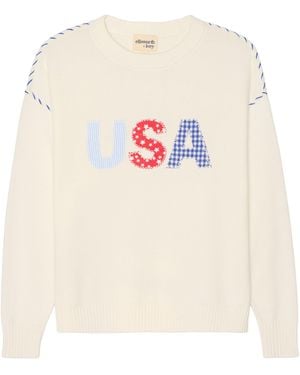 Ellsworth & Ivey Riley Crew - White