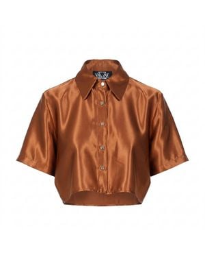 Vazaf Full Moon Shirt - Brown
