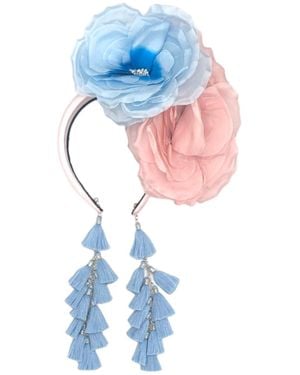 Julia Clancey Fondant Fancy Chacha Ice Flower Band - Blue