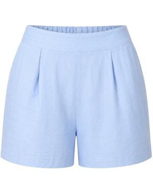 Oh!Zuza Echo Viscose Shorts Pockets - Blue