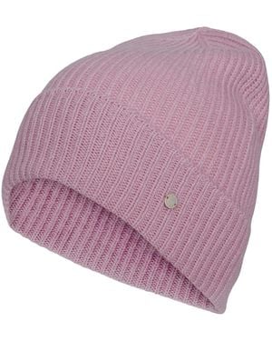 tirillm Holly Rib Knitted Cashmere Beanie, Dusty - Purple