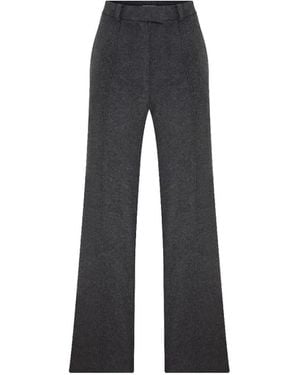 NAZLI CEREN Millie Wool Pants - Blue