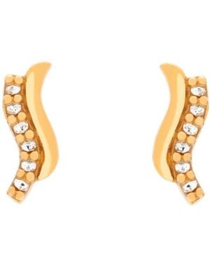 Lavani Jewels Goldplated Brise Earrings - Metallic