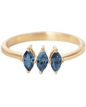 Belinda Jewelz Brynne Sapphire Birthstone Ring - Metallic