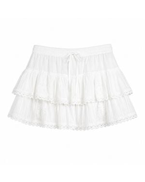 Muche Et Muchette Coquette Skort - White