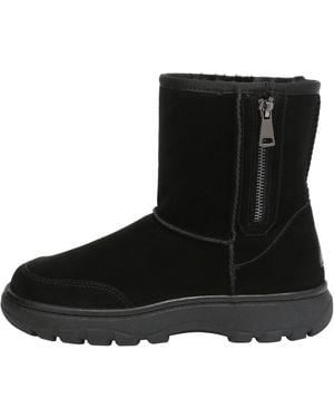 EverAu Australia Starling Zipper Short Boots - Black