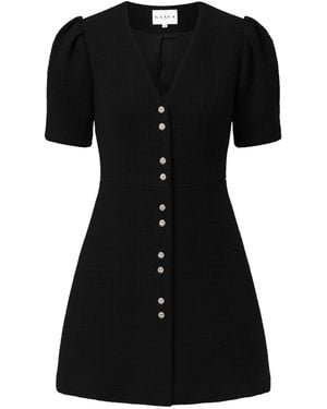 Gaâla Matilda Tweed Dress - Black