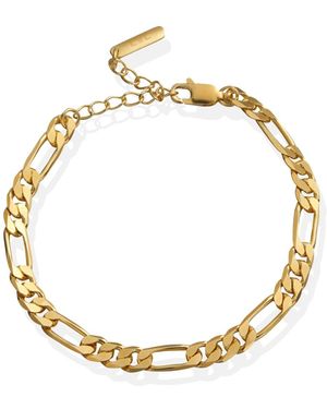Lait & Lune Mesa Figaro Chain Bracelet - Metallic