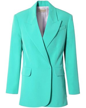 AGGI by HALEWSKI Blair Mexicali Oversized Blazer - Blue
