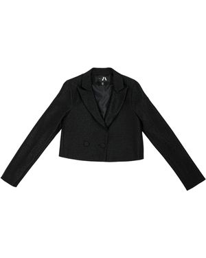 Madebyza Crop Blazer - Black