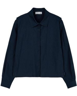 Elune Mode Classic Shacket _ - Blue