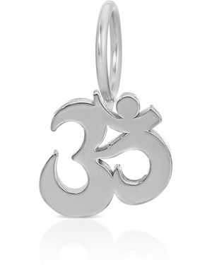Maya Brenner Charm Pendant - White