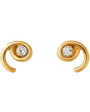 Lily Flo Jewellery Where I Was Headed All Along Diamond Stud Earrings - Metallic