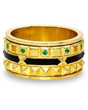 Myrto Katramadou Jewellery Versa Emerald Ring - Yellow