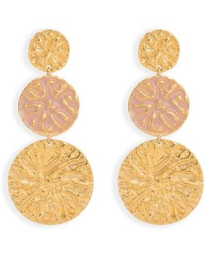 Lavani Jewels Geyser Earrings - Metallic