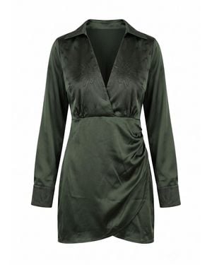 Celeste Mendis Nymphea Dress - Green