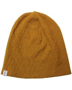 Maria Aristidou Engraving Beanie - Brown