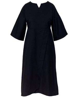 Frock Tales Musician Midi Dress - Blue