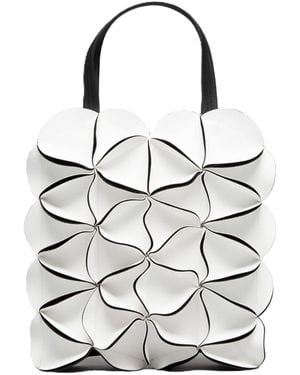ELEMOOD_Japan Blossom Tote Bag Office - White