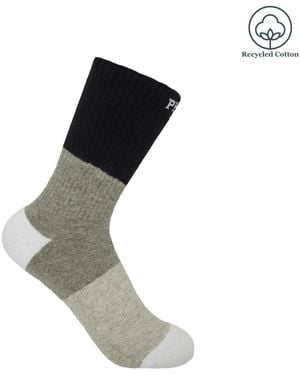 Peper Harow - Made in England Recycled Sport Socks - Grey