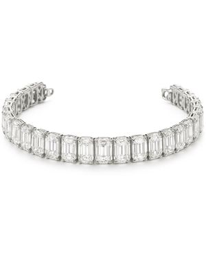 Maison De Gala Emerald-Cut Radiance Choker - Metallic