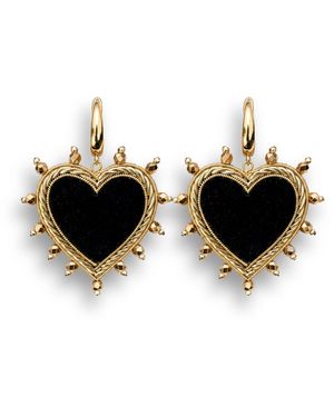 VETKA Heart Statement Earrings- Hearts - Multicolour