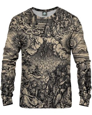 Aloha From Deer Durer Series Fifth Seal Sweatshirt - Gray