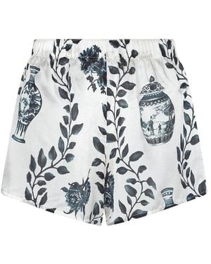 Aguaclara Dynastie Shorts - White