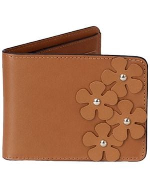 F3Rog by Rana Tobacco Flower Wallet - Brown