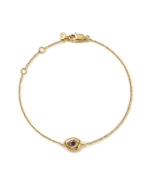 Arctic Fox & Co. The February Birthstone Bracelet - Metallic