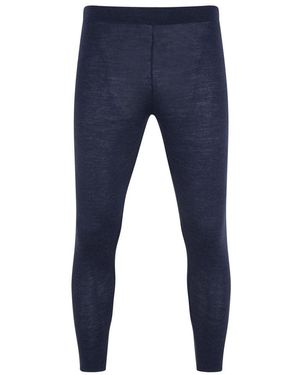 Paul James Knitwear Midweight Merino Activewear Athena Thermal Leggings - Blue