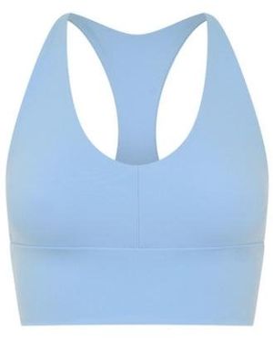 Bondi Active V Racer Crop - Blue