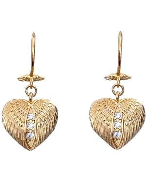 IN CAUDA VENENUM Milo Earrings - Metallic