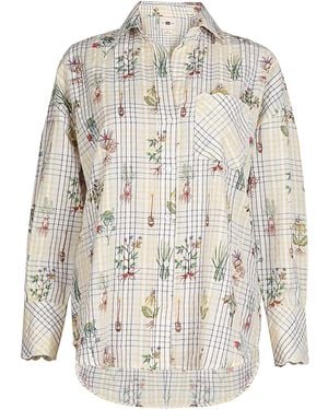 Em & Shi Healing Herbs Shirt - White