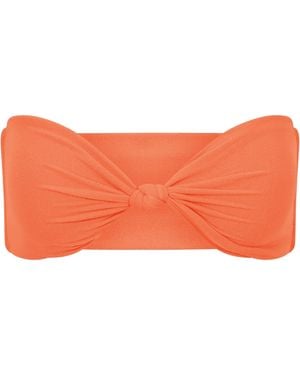 Blake Swimwear Tide Bandeau Bikini Top - Orange