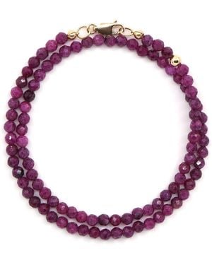 Shar Oke Ruby Wrap Bracelet - Purple