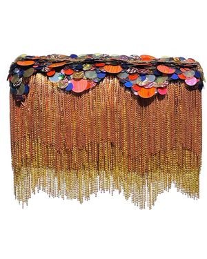 Simitri Shimmy Ombre' - Orange
