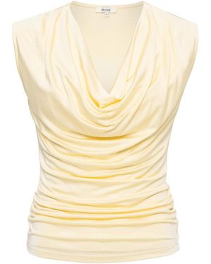 SÉLONE Ylune Liquid Drape Top Butter - Natural