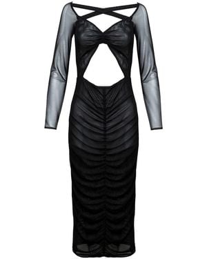 Audrey Vallens Miss Av Charlotte Dress - Black